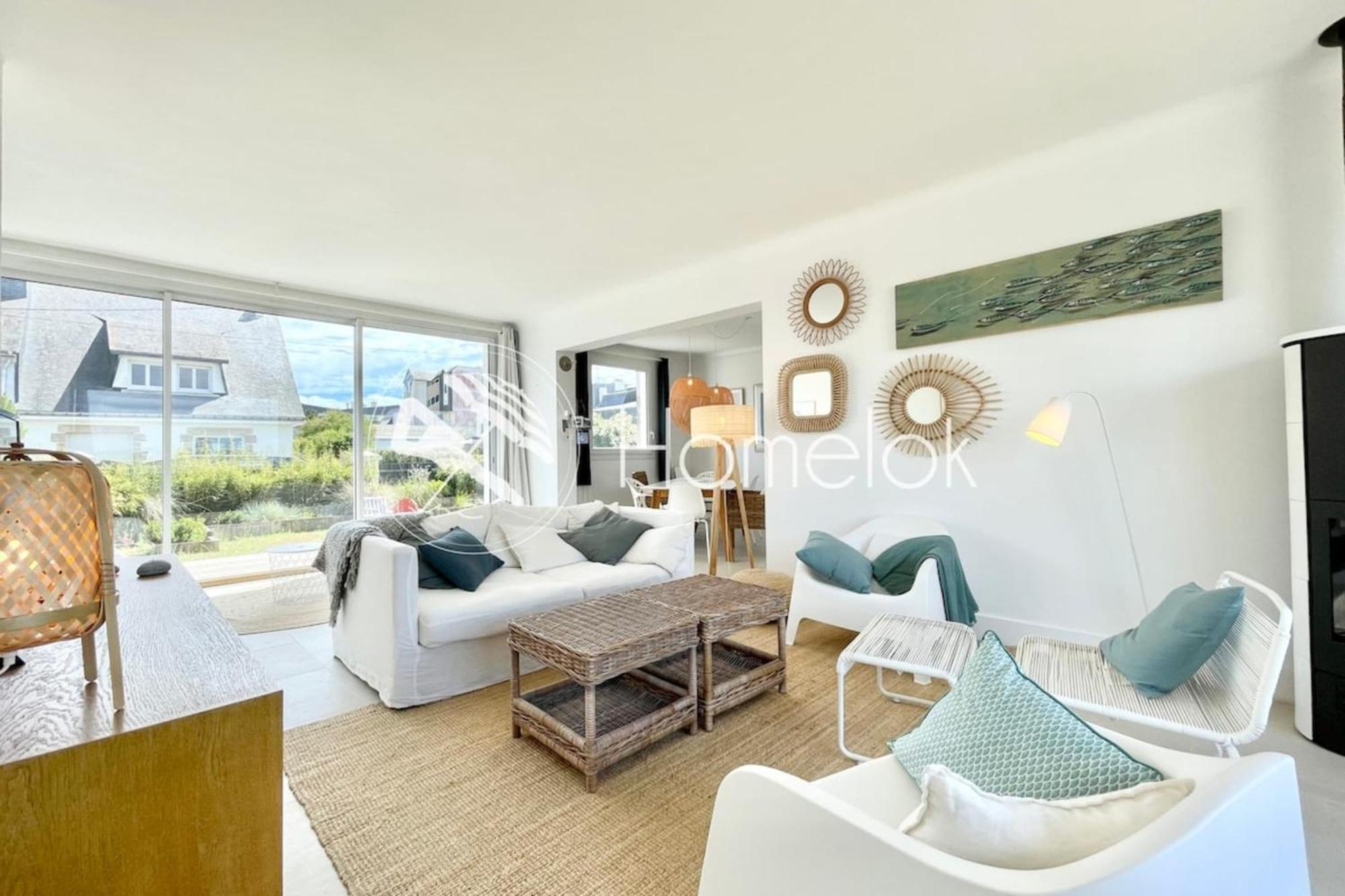 Maison Ultra Coconning Jardin Face Aux Plages Ploemeur Εξωτερικό φωτογραφία
