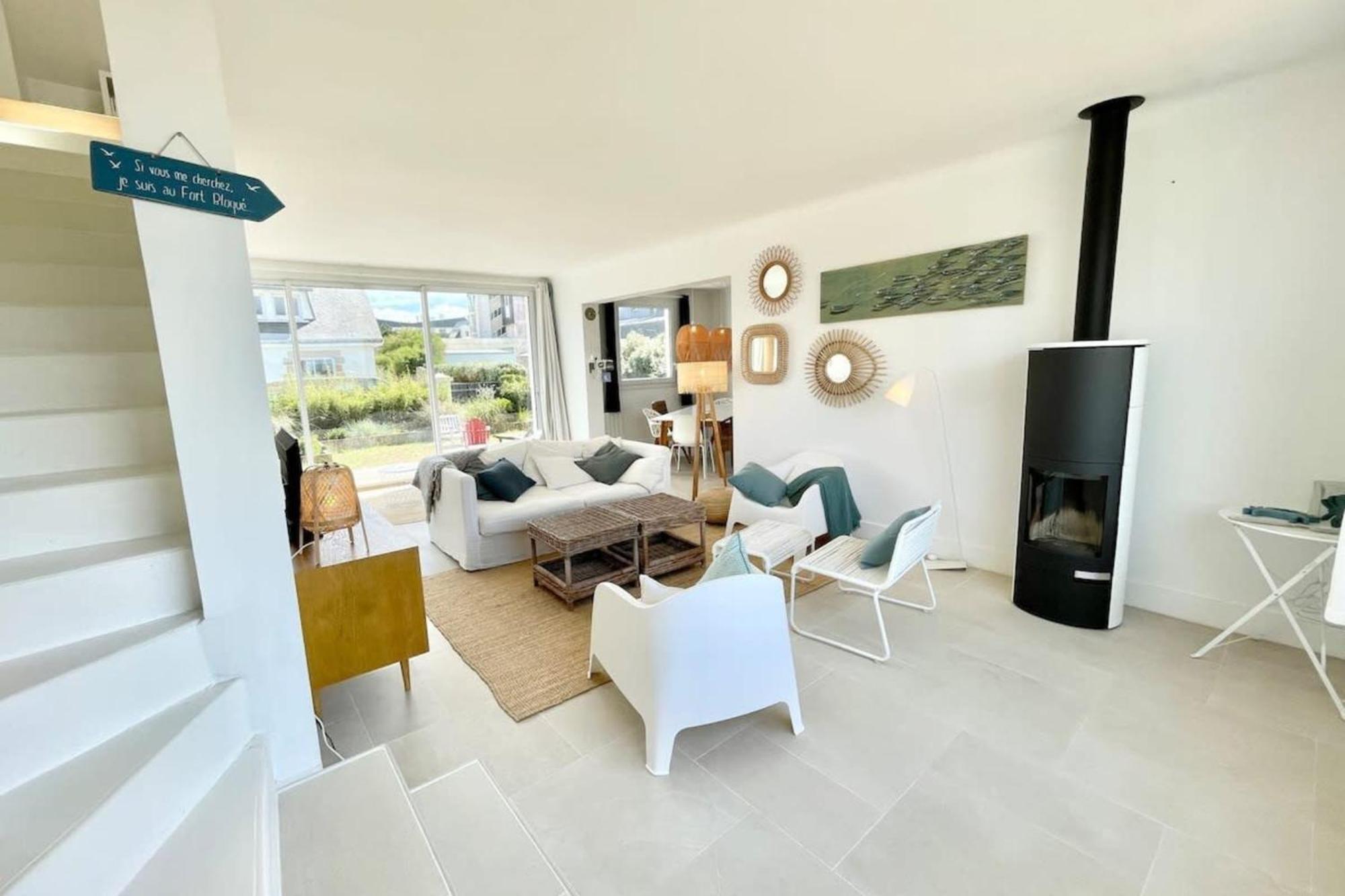 Maison Ultra Coconning Jardin Face Aux Plages Ploemeur Εξωτερικό φωτογραφία