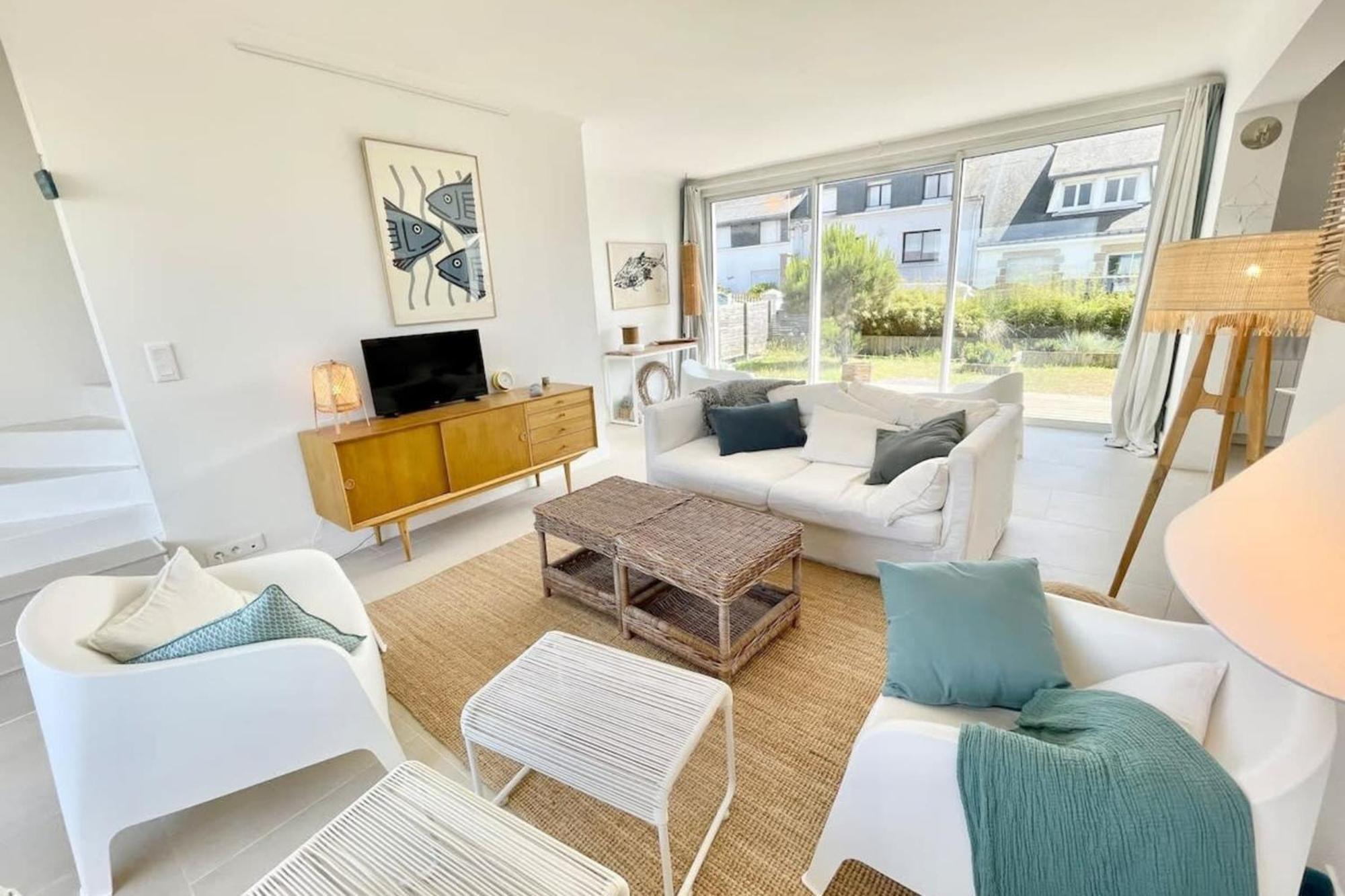 Maison Ultra Coconning Jardin Face Aux Plages Ploemeur Εξωτερικό φωτογραφία